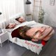 thumbnail image 1 of 3pcs Nico H\u00FClkenberg Portrait Pattern Duvet Cover Set - Includes Duvet Cover And Pillowcases (No Insert) Suitable for Home Bedrooms, 1 of 1