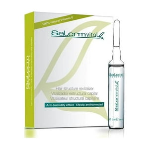 Salerm Cosmetics - Pack 4 Ampollas Salermvital Vitalizador Estructural Capilar