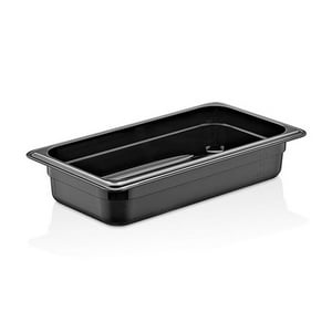 Gastroplast - Contenedor Policarbonato Negro 1/2X6 Cm