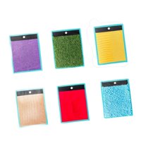 Magideal - 6 Piezas De Tapetes Sensoriales Para Niños, Almohadillas Sensoriales, Juego Táctil Surtido, Azulejos Sensoriales, Panel Sensorial Educativo Para Niños