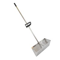 Ioensy - Rastrillo Para Pulgas De Arena, Tamiz De Arena, Accesorios Para Herramientas De Mariscos, Mango Ergonómico De Mano