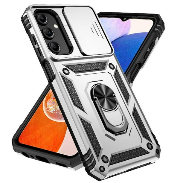 Estuche GANGXUN para Samsung Galaxy A15, soporte giratorio 360°, estilo mecánico y magnético