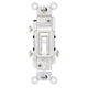 thumbnail image 1 of Switch Leviton CO/ALR Toggle 15 A 120 V blanco, 1 paquete, 1 of 1