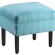 thumbnail image 2 of Set Poufs Sky Felpa 00 Turquesa, 2 of 5