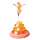 thumbnail image 5 of Rodillo De Juguete Para Gatos Con Pluma Y Bola Para Gatito, Juguete Con Pista De Bolas Para Gatos, Color Rosa, 5 of 5