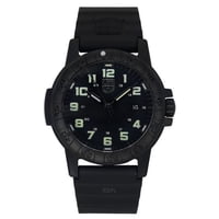 Luminox - Reloj Quartz Para Hombre Leatherback Sea Turtle Giant Correa De Pu Dial Negro Xs.0330 100M
