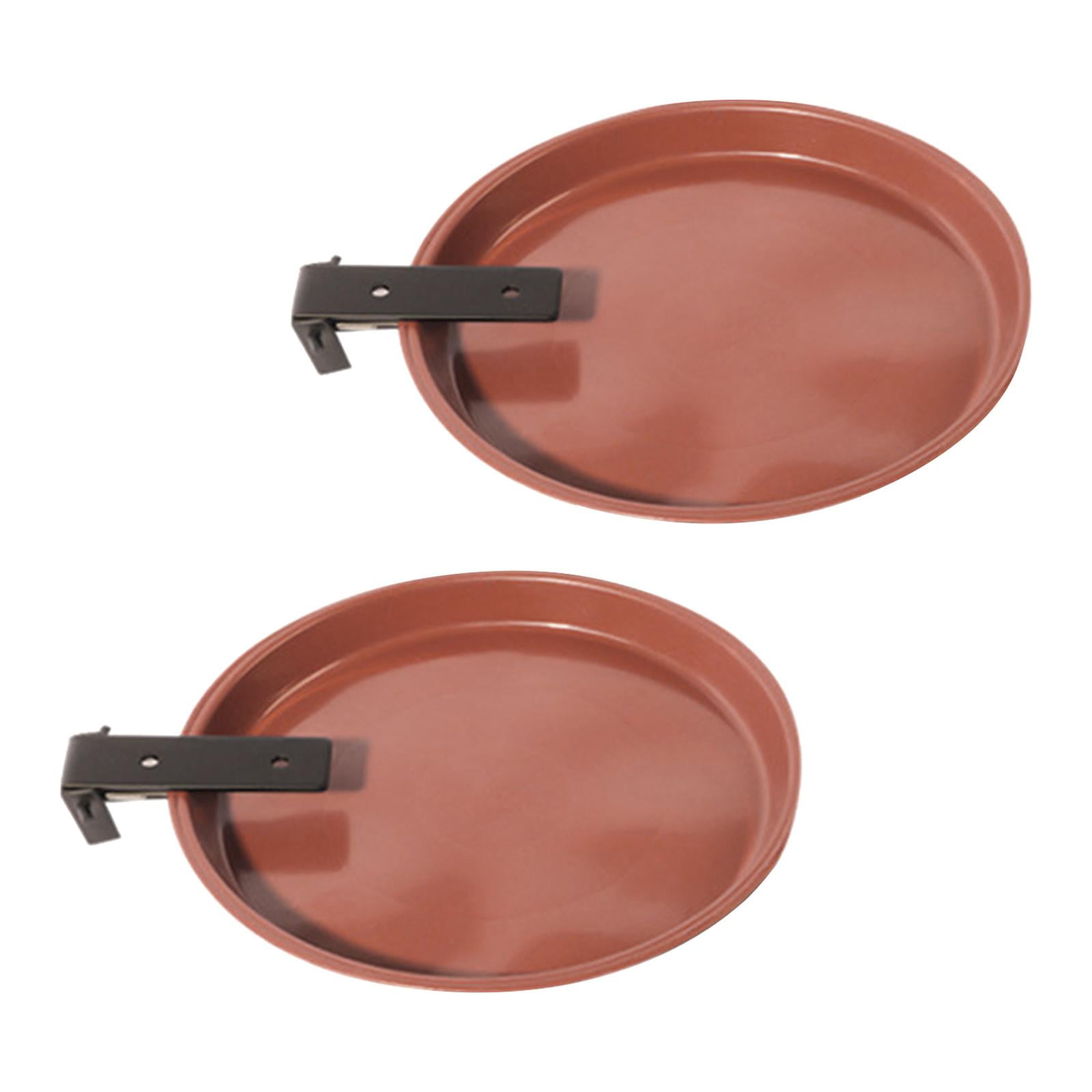 2 Piezas De Cuenco Para Pájaros Para Mascotas, Bandeja De Alimentación Para árboles, Comedero Para Pájaros Para Jardín Y Patio Al Aire Libre