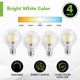 thumbnail image 4 of Bombilla LED globo KOR 5,5 W (equivalente a 60 W) 5000 K regulable – paquete de 4, 4 of 9
