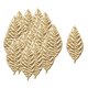 thumbnail image 2 of 100 piezas de hojas de rosas artificiales apliques scrapbooking bricolaje artesanal de oro, 2 of 3