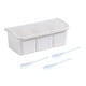 thumbnail image 3 of Tarros De Especias, Caja De Condimentos Combinada Duradera Y Suave Para Suministros De Cocina Casera, 3 Rejillas, 3 of 3
