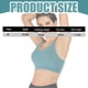 thumbnail image 4 of Sujetador deportivo con espalda en U para mujer, cuello redondo, acolchado, de bajo impacto, para yoga, entrenamiento, top corto con almohadillas integradas, 4 of 5