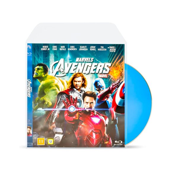 Funda protectora para discos Blu-Ray Tarifold DJOIS, paquete de 50