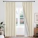 thumbnail image 1 of Cortinas Joydeco de lino plisado, 229 x 229 cm, opacas, 2 paneles, 1 of 9