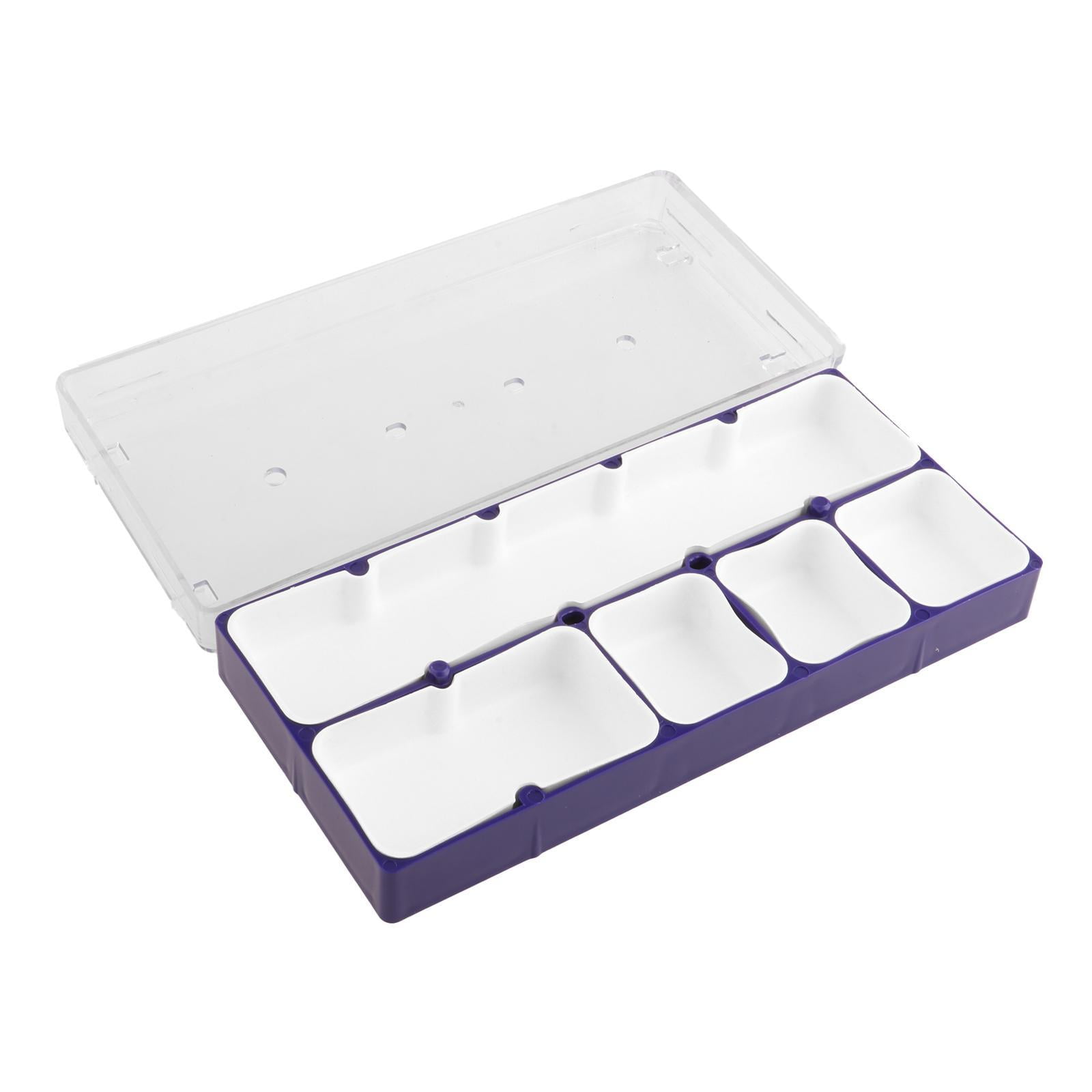 Magideal - Mira Piezas Caja De Almacenamiento Accesorios De Relojes Caja De Joyería De Joyería Práctica Almacenamiento De Herramientas De Reloj, Para Relojero De Púrpura