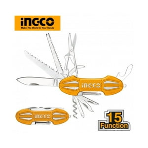 Navaja Multiherramienta 15 Funciones Ingco Hmfk8158