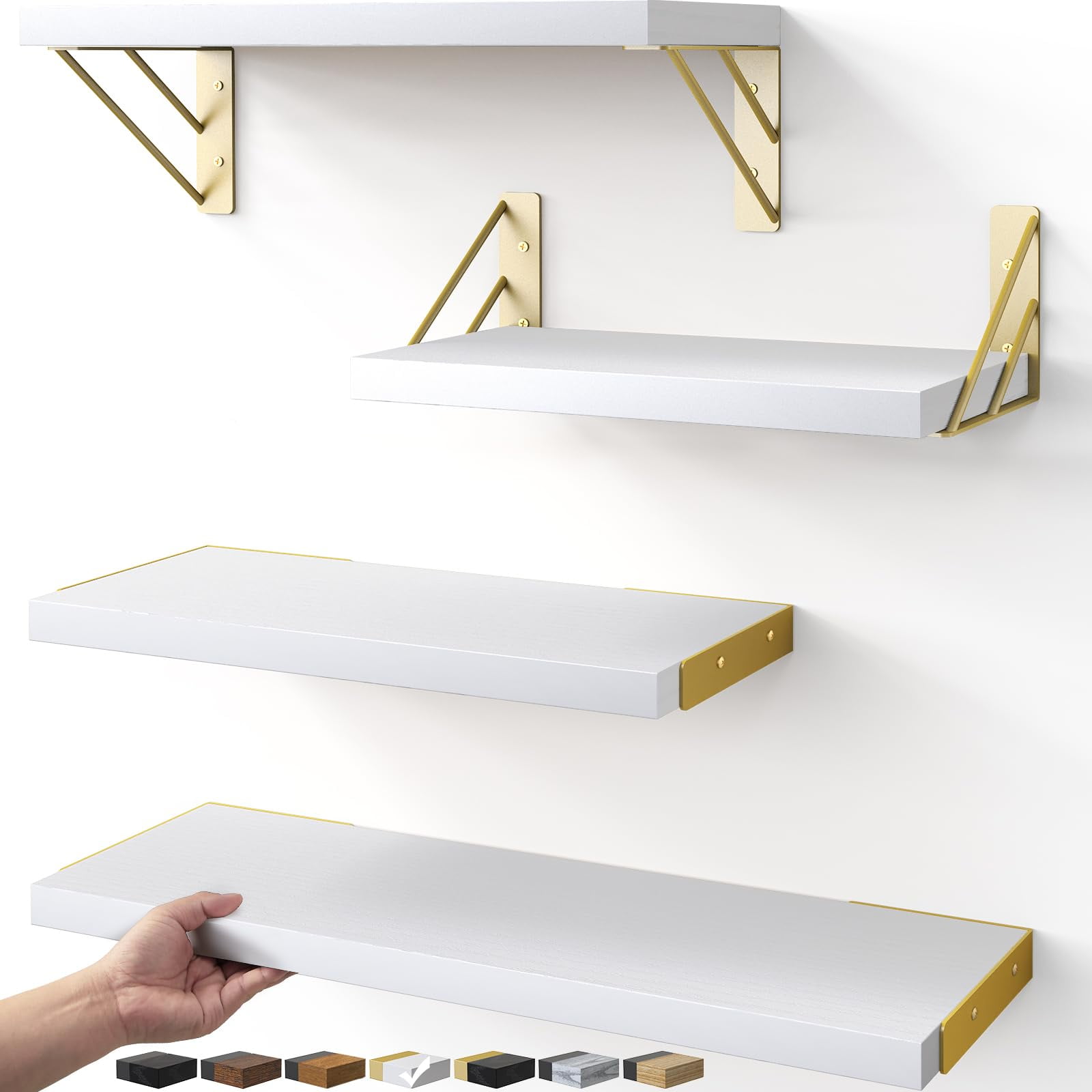 Estantería De Pared Bayka Para Decoración De Dormitorio O Sala De Estar
