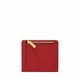 thumbnail image 4 of Billetera pequeña bifold Logan para mujer con RFID de Fossil, rojo granate, 4 of 5