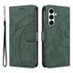 thumbnail image 1 of Funda tipo cartera con tapa para Samsung Galaxy A17 con tarjetero, soporte y cubierta magnética Verde, 1 of 6