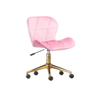 Moad - Silla Escritorio Mariposa Gold Rosado