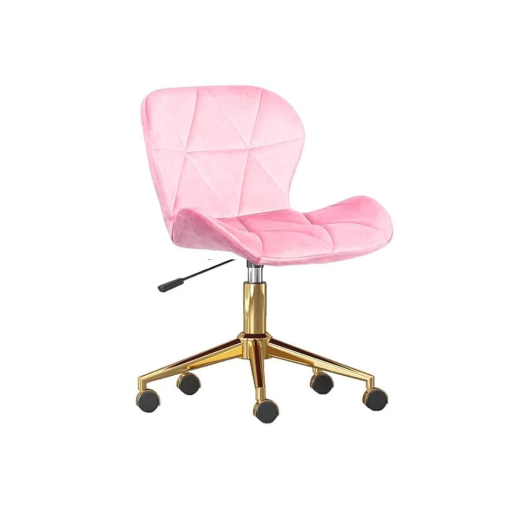 Moad - Silla Escritorio Mariposa Gold Rosado
