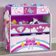 thumbnail image 3 of Organizador infantil unicornio de 6  contenedores Delta Children, 3 of 4