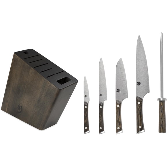 Set de Bloque de Cuchillos Shun Kanso 6 Piezas