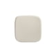 thumbnail image 1 of Xiao Hua Cojín Relleno de Esponja de Memoria Blanco -1 Pieza, 15.75 X 15.75 X 1.57 Pulgadas, Base de Silicona Antideslizante, Adecuado para Decoración de Sala de Estar, Dormitorio, Cocina, 1 of 4