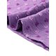 thumbnail image 5 of Agnes Orinda Blusas de Verano para Mujer Tallas Grandes de Pascua con Cuello Redondo de Lunares Suizos y Mangas Cortas de Tulipán con Pliegues en el Frente 4X Púrpura, 5 of 6