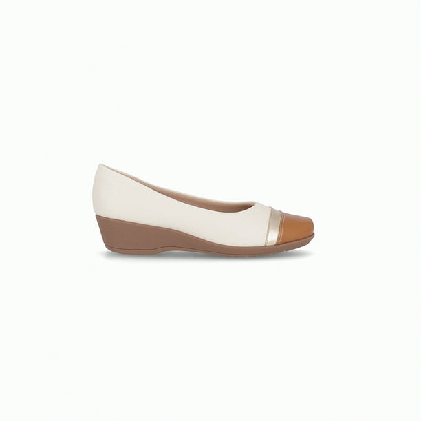 Zapato Mujer Crema/Café Ivone 58 Piccadilly