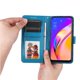 thumbnail image 2 of Funda tipo cartera FOXDOCK para OPPO A94 5G , diseño girasol en relieve, cuero PU, cierre magnético, soporte y tarjetero, 2 of 5