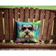 thumbnail image 4 of Almohada Decorativa Schnauzer Hippie Dawg, 4 of 6