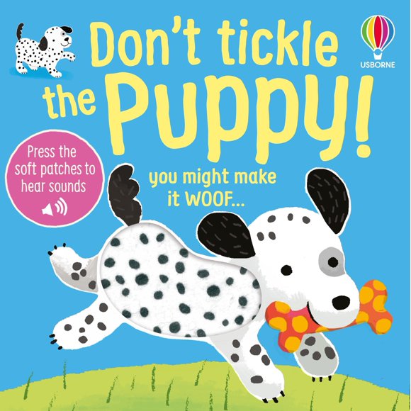Libro Usborne No hagas cosquillas al cachorro – sensorial con sonido
