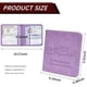 thumbnail image 3 of CADDY Peisicne Pack de 2 unidades morado con cierre magnético, 3 of 8