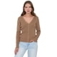 thumbnail image 1 of Cárdigan Mujer Rib Botones Camel Corona, 1 of 5