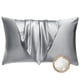thumbnail image 1 of Almohada BHZ Queen con Plumas de Ganso Gris y Funda de Satén, 1 of 9