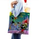 thumbnail image 4 of Duck Dodgers Bolso de tela con estampado de lienzo para mujer, bolsa de compras reutilizable y estética, con cremallera interior, regalo para mujer,40*40cm., 4 of 6