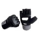 thumbnail image 3 of Boxeo envolturas a mano guantes internos entrenamiento de puñetazos engranaje lavable debajo de mitts envolturas rápidas para ejercicio Taekwondo MMA Negro S, 3 of 5