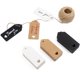 thumbnail image 1 of Etiquetas Kraft Pack de 150 con Hilo de Yute Natural 3,5 x 1,6 cm, 1 of 2