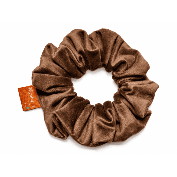 COLET SCRUNCHIES VELVET CAFE