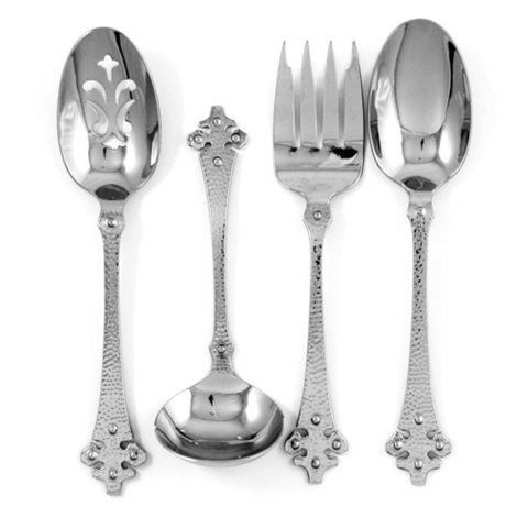 Set Para Servir Hostess Ginkgo International Celtic, 4 Piezas
