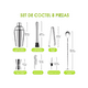 thumbnail image 3 of Kit Juego Coctelera Profesional Bar 8 Piezas Acero Inoxidable, 3 of 3