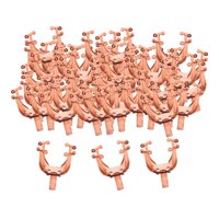 Bothyi - Soportes Para Cajas De Chocolate, Estuche Para Regalos, Frutas, Soportes Para Ramo De Bolas De Chocolate Transparente, 80 Piezas Para Frutas