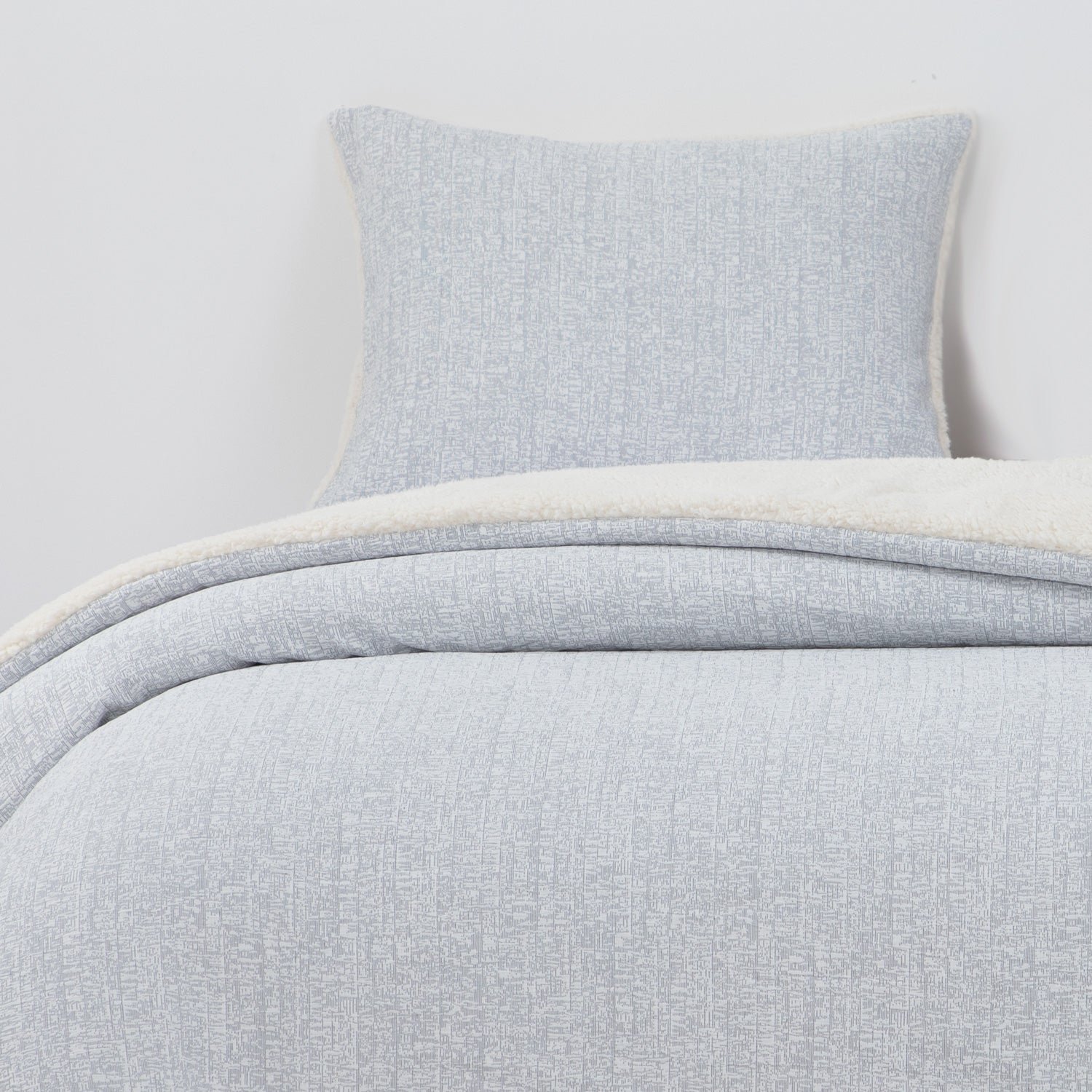 Hebra - Quilt Reversible Sherpa 1.5 Plaza Gris