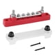 thumbnail image 5 of Bloque De Terminales Eléctricos Portátil Inoxidable Para Motocicletas Camiones Coches Rojo, 5 of 5