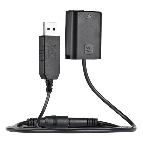 Np-Fw50 Adaptador De Batería Ficticia USB DC Coupler Kit Cargador Para Sony A6500 A7R A