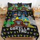 thumbnail image 1 of Gorilla Tag Bedding Set Duvet Cover Comfortable and Lightweight Cartoon Bedding 3 Piece Bed Set, 1 of 5