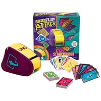 Juego De Cartas Mattel Games Uno Flip Attack Para 2 A 10 Jugadores O Más De 7 Años