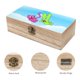thumbnail image 3 of Hoops y Yoyo Caja Organizadora de Madera Rústica - Caja Decorativa Multifuncional para Escritorio, Hogar, Oficina, Joyas y Manualidades, 3 of 6