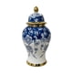 thumbnail image 5 of Jarrón De Cerámica Con Exhibición, Tarro De Porcelana Azul Y Blanco Para Dormitorio, Fiesta De Bodas, 5 of 5