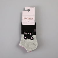 Calcetin 3X Pack Corto Animalito Flores Mujer 50773-2